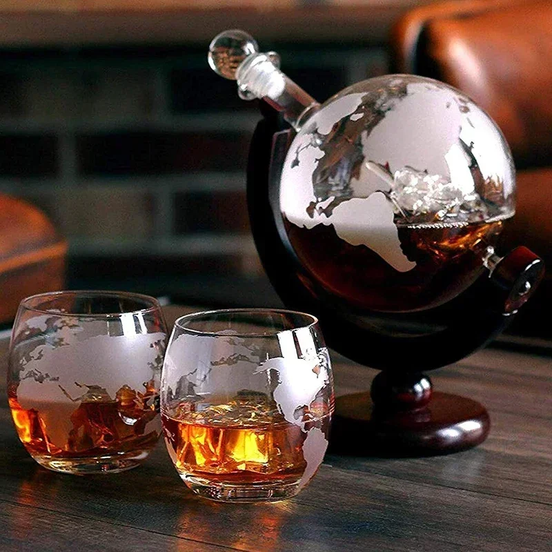 창의적인 글로브 디캔터 세트, 무연 카라페와 고급스러운 - Decanter Globe Set 리뷰 및 가격