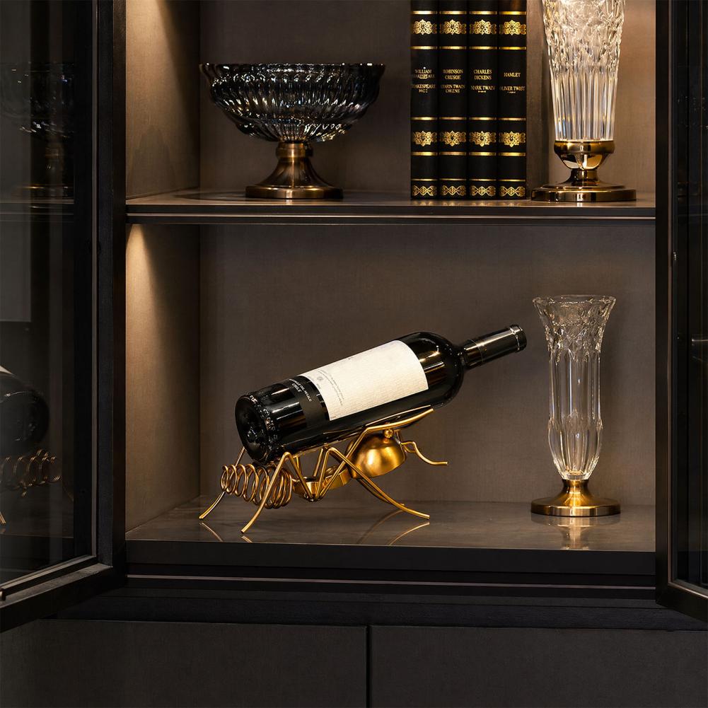 견고한 금속 와인 스탠드, 독특한 와인 병 홀더, 금속 - Home Bar Stand 리뷰 및 가격